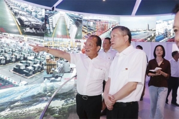 嘉兴市委副书记、代市长毛宏芳到鼎天调研