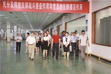 中建材党建责任督导座谈会在鼎天本部胜利召开