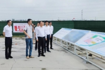 淮安市委副书记、代市长顾坤到鼎天淮安公司调研