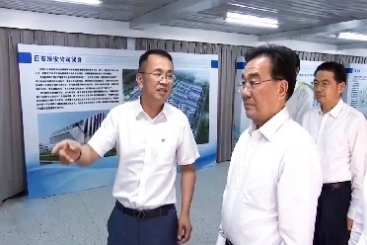江苏省委书记信长星到鼎天淮安公司调研